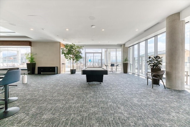 891 14th St Unit 2002, Denver, CO 80202 - building lobby with recessed lighting
