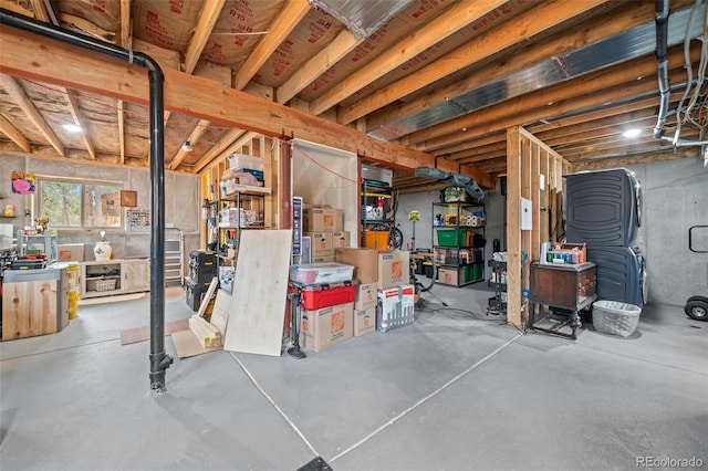 332 Harris St, Bailey, CO 80421 - view of below grade area
