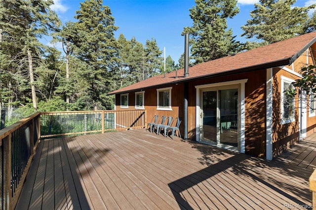 19424 Silver Ranch Rd, Conifer, CO 80433 - view of deck