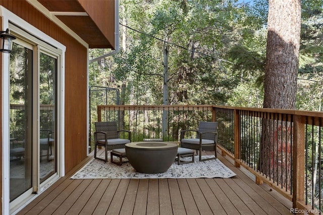 19424 Silver Ranch Rd, Conifer, CO 80433 - view of deck