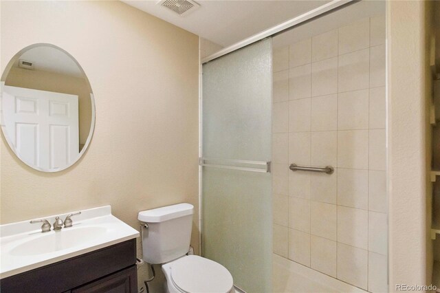 1550 Ajax St, Strasburg, CO 80136 - full bathroom with a tile shower and vanity