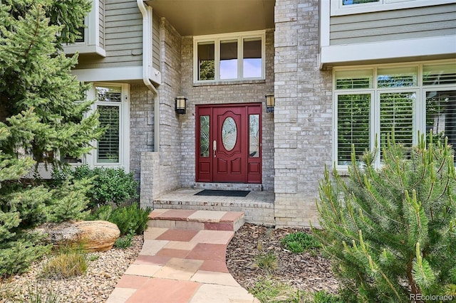 5320 S Geneva St, Englewood, CO 80111 - view of exterior entry featuring stone siding