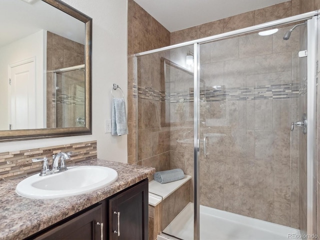 15350 W 50th Dr, Golden, CO 80403 - full bath with vanity and a shower stall