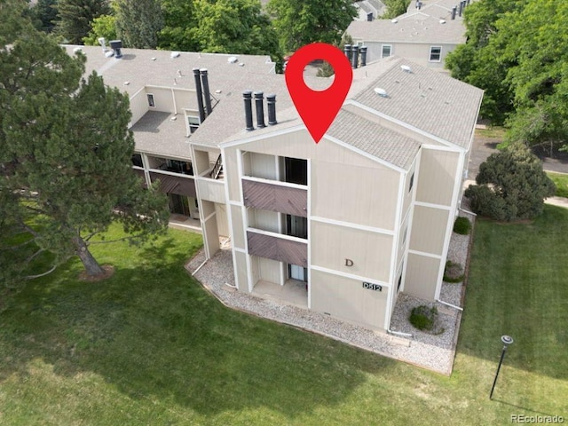 512 E Monroe Dr Unit D438, Fort Collins, CO 80525 - view from above of property