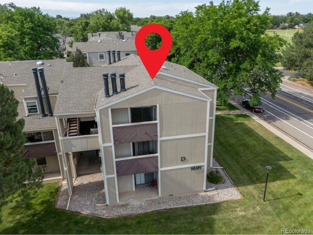512 E Monroe Dr Unit D438, Fort Collins, CO 80525 - view from above of property