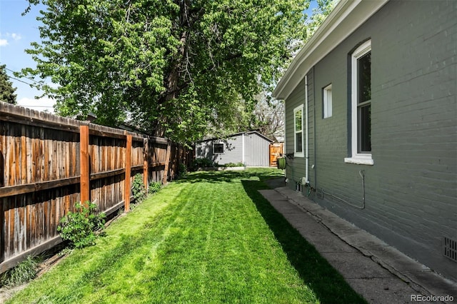 3842 Zenobia St, Denver, CO 80212 - view of yard with an outdoor structure