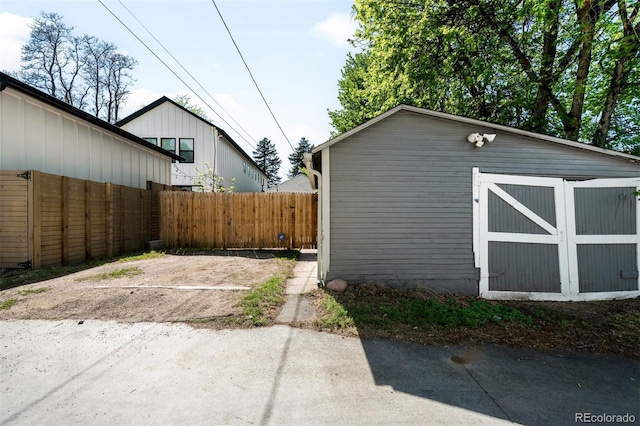 3842 Zenobia St, Denver, CO 80212 - view of outbuilding with fence and an outbuilding
