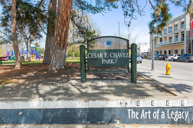 3842 Zenobia St, Denver, CO 80212 - view of community sign