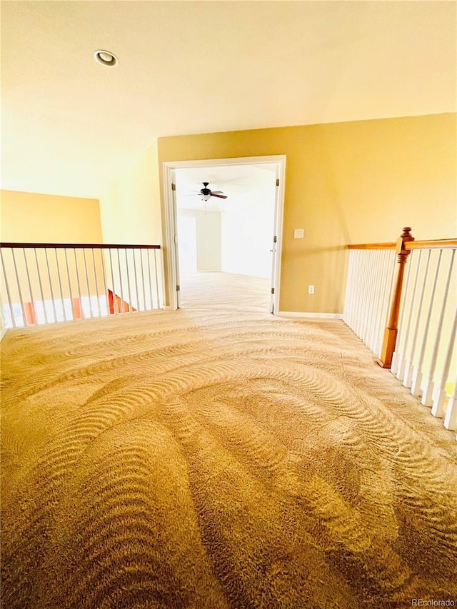 16866 E Peakview Ave, Aurora, CO 80016 - empty room with carpet and ceiling fan