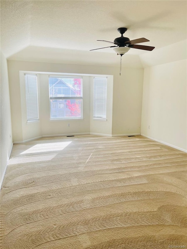 16866 E Peakview Ave, Aurora, CO 80016 - spare room featuring light colored carpet and a ceiling fan