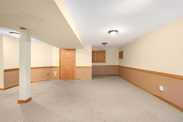 8879 Apache Plume Dr, Parker, CO 80134 - finished basement with baseboards and light colored carpet