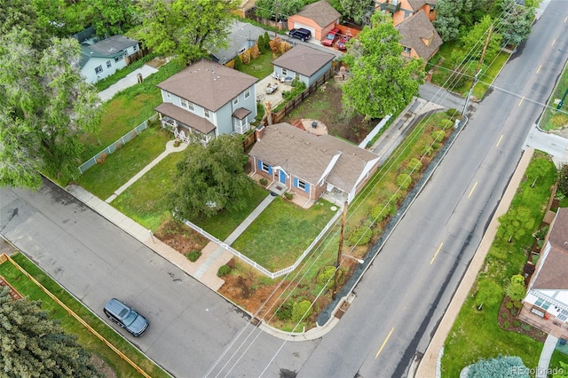 1691 Roslyn St, Denver, CO 80220 - aerial perspective of suburban area