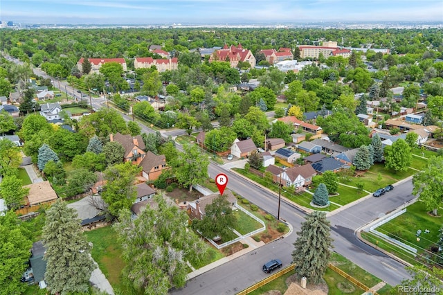1691 Roslyn St, Denver, CO 80220 - aerial view of residential area