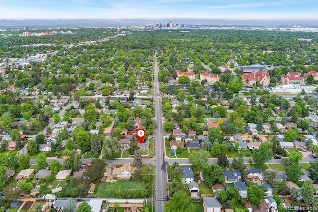 1691 Roslyn St, Denver, CO 80220 - aerial view of property's location