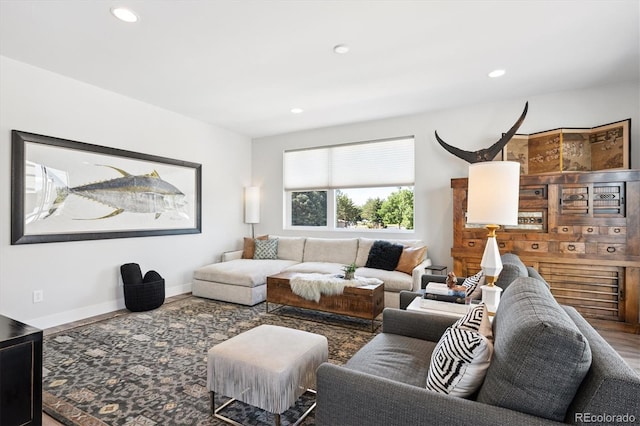 888 S Valentia St Unit 20-101, Denver, CO 80247 - living room featuring recessed lighting