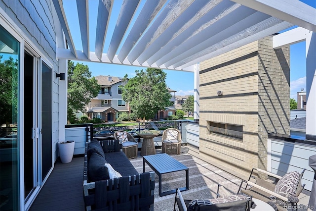 888 S Valentia St Unit 20-101, Denver, CO 80247 - view of wooden terrace