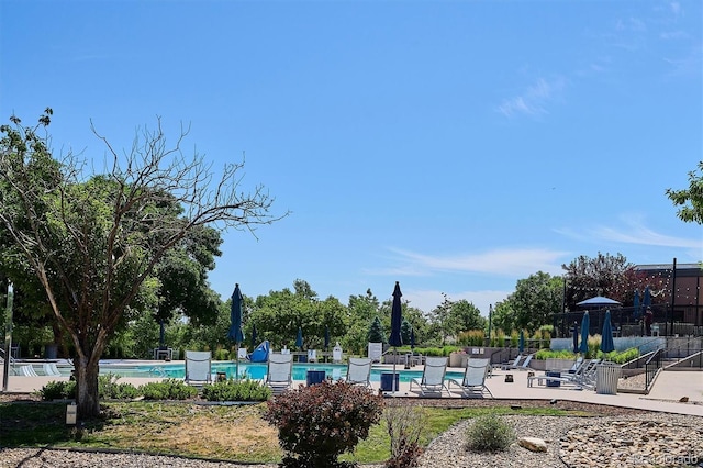 888 S Valentia St Unit 20-101, Denver, CO 80247 - view of home's community featuring a swimming pool