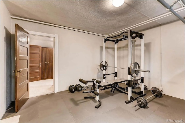 view of exercise room