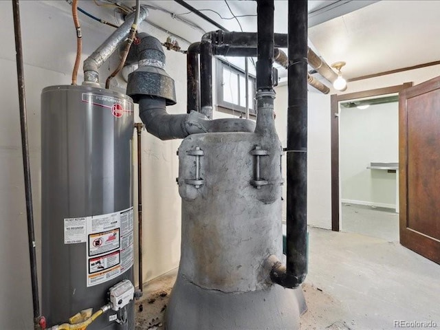utilities with gas water heater