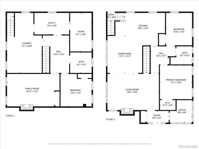 floor plan / room layout