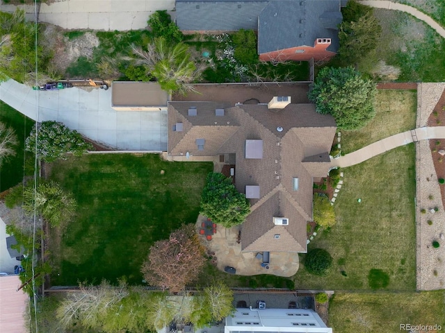 drone / aerial view