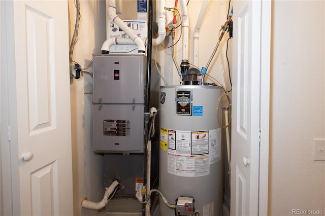 utilities featuring water heater