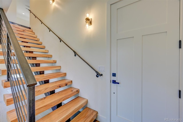 717 Marquette Ave, Buena Vista, CO 81211 - staircase with recessed lighting