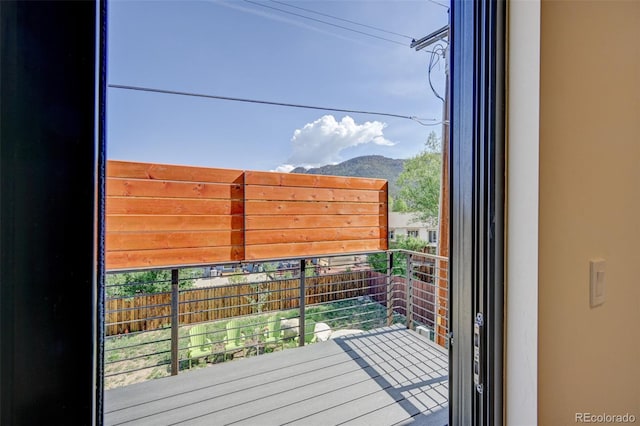 717 Marquette Ave, Buena Vista, CO 81211 - balcony featuring a mountain view