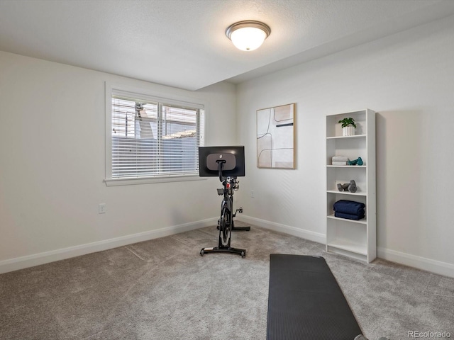 10258 W Coal Mine Pl, Littleton, CO 80127 - exercise area featuring carpet floors and baseboards