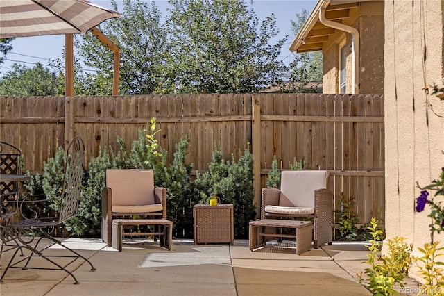 view of patio / terrace