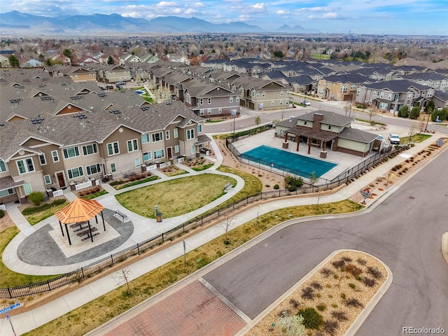 15354 W 64th Ln Unit 108, Arvada, CO 80007 - aerial perspective of suburban area with a pool area
