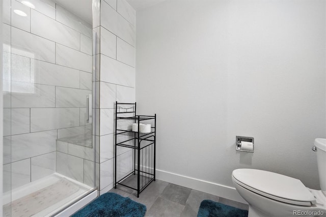 6455 Field St, Arvada, CO 80004 - bathroom featuring toilet and a shower stall