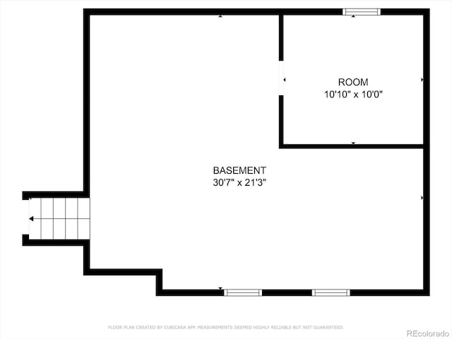 6455 Field St, Arvada, CO 80004 - view of floor plan / room layout