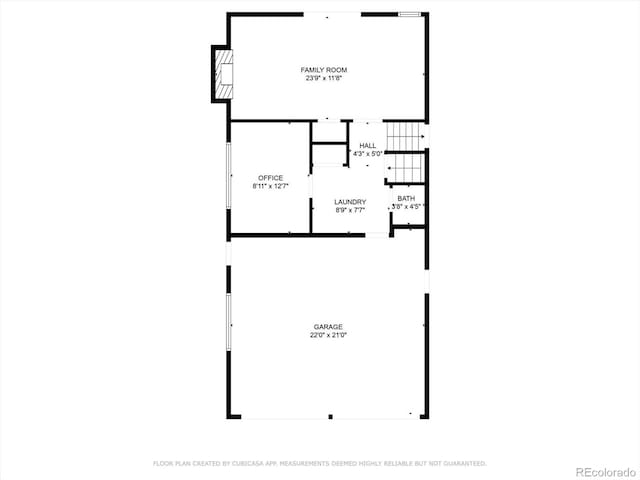 6455 Field St, Arvada, CO 80004 - view of property floor plan