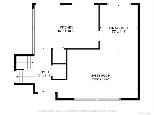 6455 Field St, Arvada, CO 80004 - view of home floor plan