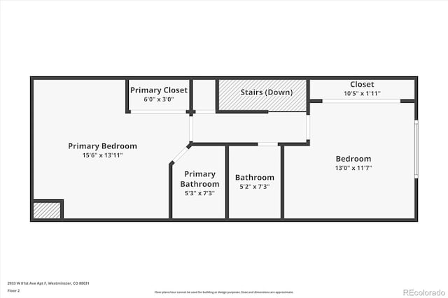 2933 W 81st Ave Unit F, Westminster, CO 80031 - view of room layout