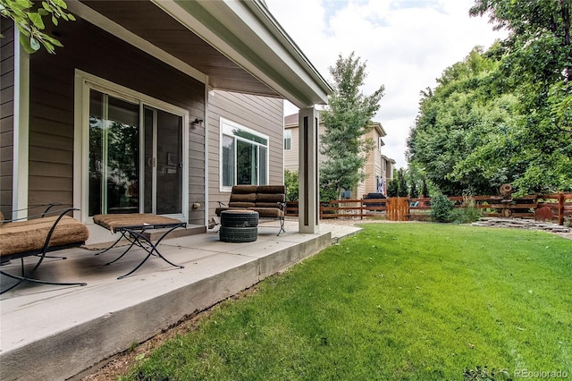 13241 Heart Lake Way, Broomfield, CO 80020 - view of yard featuring a patio