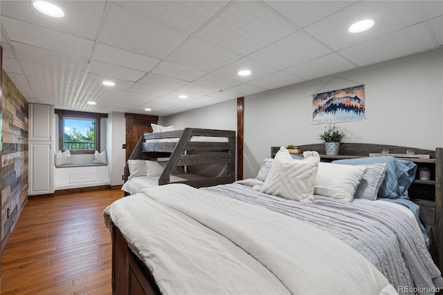 1194 Snyder Mountain Rd, Evergreen, CO 80439 - bedroom featuring dark wood-type flooring