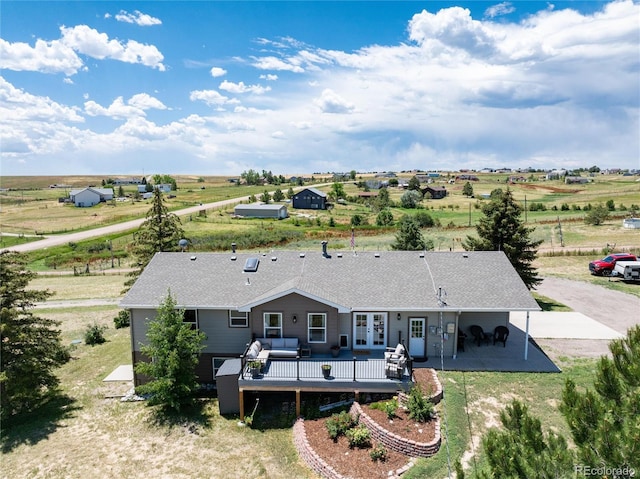 8804 Lariat Loop, Elizabeth, CO 80107 - aerial view of sparsely populated area