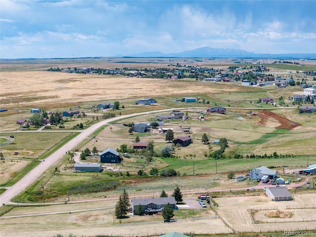 8804 Lariat Loop, Elizabeth, CO 80107 - overview of rural landscape featuring a mountainous background