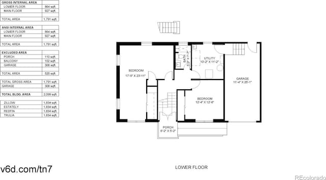 11718 Keough Dr, Northglenn, CO 80233 - view of home floor plan