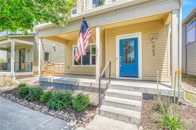 1903 W 66th Ave, Denver, CO 80221 - property entrance with covered porch