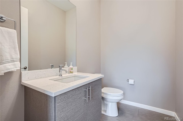 28424 Tepees Way, Evergreen, CO 80439 - bathroom featuring tile patterned flooring and vanity