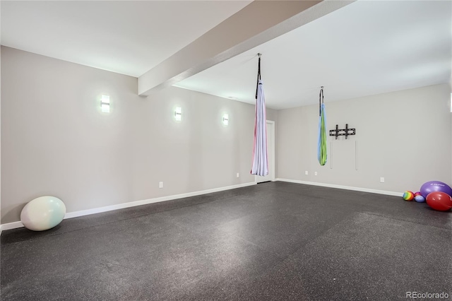28424 Tepees Way, Evergreen, CO 80439 - basement featuring dark flooring