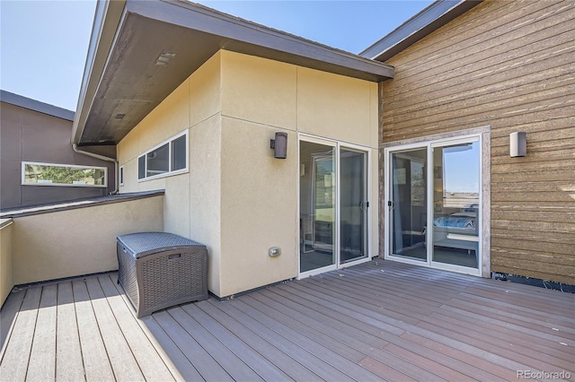 28424 Tepees Way, Evergreen, CO 80439 - view of wooden deck