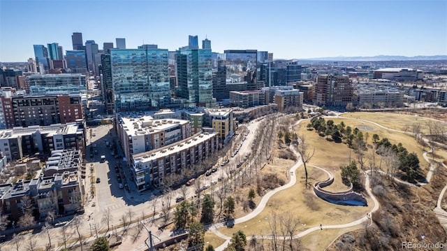 1700 Bassett St Unit 1106, Denver, CO 80202 - bird's eye view of skyline and a park