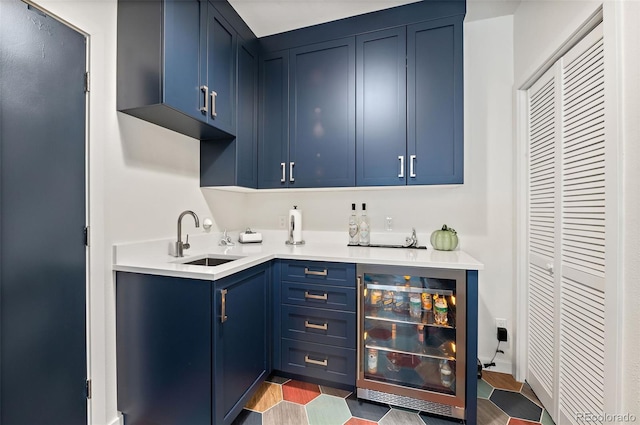 4150 Longview Ln, Boulder, CO 80301 - indoor bar featuring wine cooler