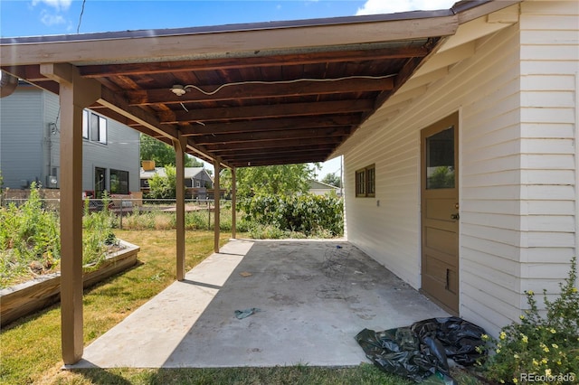 4815 S Pennsylvania St, Englewood, CO 80113 - view of patio featuring a garden