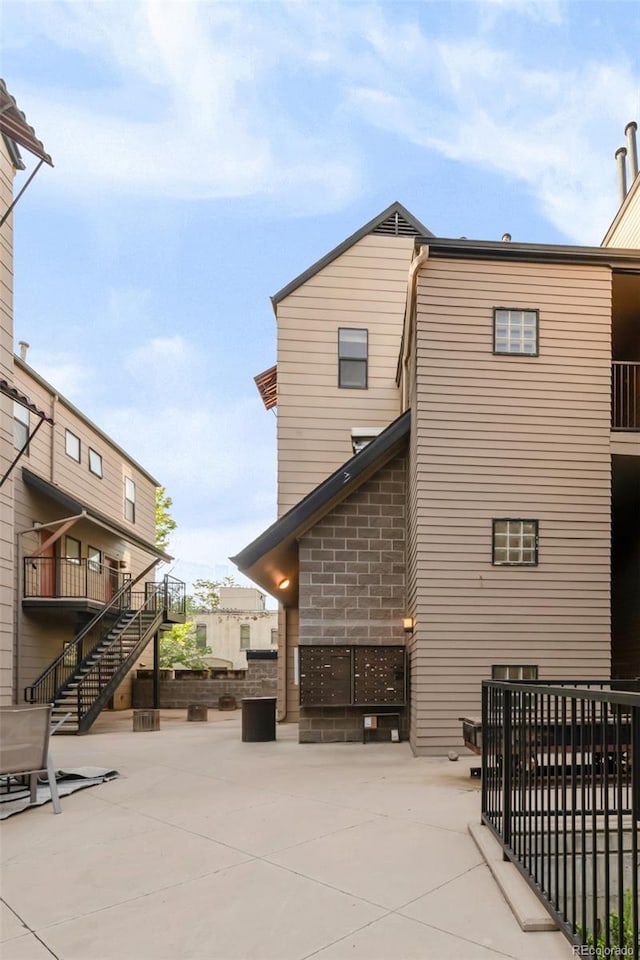 3069 Tejon St Unit B, Denver, CO 80211 - view of patio with stairway
