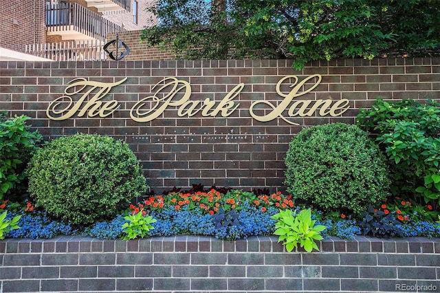 460 S Marion Pkwy Unit 604, Denver, CO 80209 - view of community / neighborhood sign